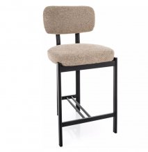 Стілець барний Misaki H-2 Signal бежевий/чорний Артикул: MISAKIH2CBE