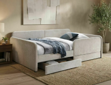 Amelia Raven Диван-ліжко 120 колір бежовий код AMELIARA120BE24
розмір 120х200