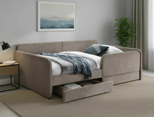 Amelia Raven Диван-ліжко 120 колір бежовий код AMELIARA120CBE30
розмір 120х200