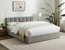 Montreal Raven Ліжко 140 полуторне двохмістне колір сірий  код MONTREALR140SZ
