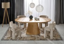 Розкладний стіл HALMAR CALYPSO, натуральний