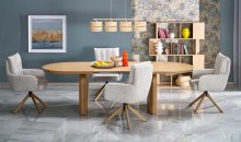 Розкладний стіл HALMAR SUNSET 180-260/100 см, натуральний