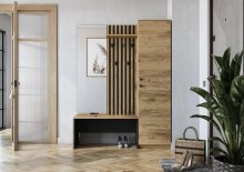 ZARIS Передпокій колір дуб злотий
розмір 150/40/198 cm