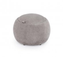 Пуф із контейнером LUMI HALMAR сірий