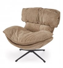 Крісло поворотне ROGER HALMAR коричневий