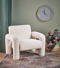 Крісло VARNA HALMAR кремовий