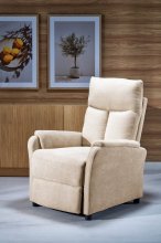 Крісло-реклайнер ZAHIR HALMAR бежевий