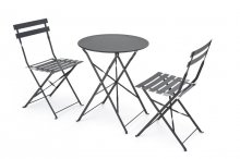 Комплект садових меблів LIVORNO HALMAR чорний