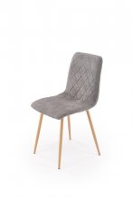Стілець K525 WDF Halmar сірий/натуральний