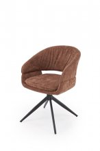 Крісло поворотне K602 HALMAR коричневий