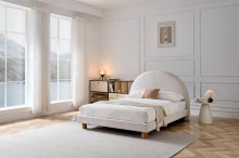 Ліжко HALMAR TURI 160 бежеве