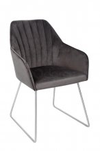 Крісло Nicolas F395BY (антрацит) Benavente
