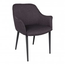 Крісло Milton Чорний баклажан