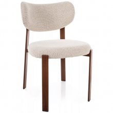 Стілець Rin D Signal світло-бежевий/горіх