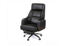 Крісло АКЛАС Осавул (Шкіра LC-A Black/PU Black) Код: 00174390
