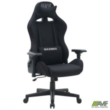 Крісло VR Racer Textile Maximus тканина чорна/чорний Код товару: 555432