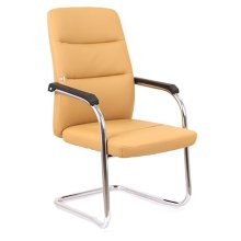 Крісло конференційне АКЛАС Натан CH CF (PU Світло-бежевий) Код: 00127505