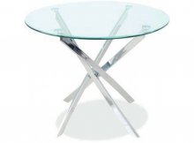 Нерозкладний стіл Signal Agis 90х90 Прозорий / Хром (AGIS)
размер 90х90х76 см
Материал: металл, стекло калёное
цвет прозрачный
