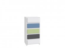 Комод высокий узкий POSSI-KOM5S/11/5
Глубина: 42 cm
Ширина: 55 cm
Высота: 112 cm
