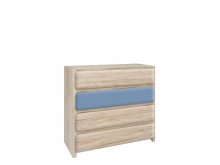 Комод POSSI-KOM4S/9/9
Глибина 42 см
Ширина 95 см
Висота 91см