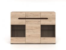 ELPASSO-KOM2W1D3S Комод широкий с подсветкой
размер 150х105х41
цвет дуб сан ремо ясный