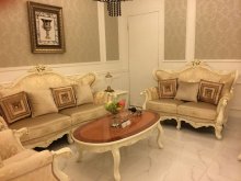 Комплект м'яких меблів S1125-1-2-3 колір-білий з позолоттю й жовтий
матеріал дерево
колір білий