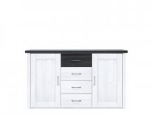 LUCA KOM2D4S комод BRW
высота: 	90,5 см
ширина: 	150 см
глубина: 	42 см
цвет: 	лиственница sibiu светлая / сосна larico 