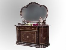 ЧИКАГО Комод 4-дверный
размер 1680х530х850
материал МДФ
цвет махонь