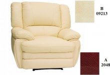 Крісло-реклайнер "Верона" 2645
розмір 104х77х85 см;
матеріал шкіра
колір слоняча кістка, латте, капучіно. оливка й коричневий
