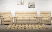 МОНАКО Комплект дивана 3SB+1R+1R
матеріал шкіра й дерево
колір слоняча кістка, коричневий, оливка, капучіно й латте