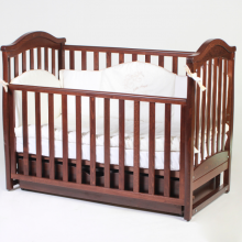 Соня ЛД 3 Ліжечко Верес
Колір: горіх
Матеріал:  дерево-бук
Внутрішній розмір: 120х60
Кольору в асортиментах