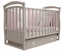 Соня ЛД 6 маятник Ліжечко Верес і ящик
Колір: капучино темний
Матеріал: дерево-бук
Внутрішній розмір: 120х60
Кольору в асортиментах