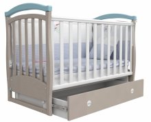 Соня ЛД 6 маятник Ліжечко Верес
Колір: Колір:  капучино-блакитний
Матеріал:  дерево-бук
Внутрішній розмір: 120х60
Кольору в асортиментах