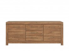 GENT Комод широкий  KOM2D3S/9/20 BRW
Ширина 200 см
Высота 85 см
Глубина 45 см