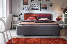 Possi 160 Ліжко BRW
спальне місце 160х200
Ширина 179 см
Висота 100 см
Глибина 218 см
матеріал тканина