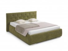 Roxy 160 Ліжко BRW
спальне місце 160х200
Ширина 180 см
Висота 100 см
Глибина 218 см
матеріал тканина