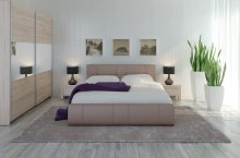 CARLET II 160 Ліжко BRW
Ширина 177 см
Висота 100 см
Довжина 216 см
матеріал тканина