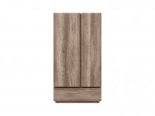 ANTICCA Шафа для одягу 2-дверний SZF2D1S BRW
Ширина 108 см
Висота 205 см
Глибина 61 см