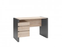 B05 Стол письменный BIU3S/120 BRW
Ширина 120 см
Высота 76 см
Глубина 60 см
цвет вольфрам\дуб сан-ремо