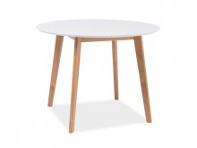 Нерозкладний стіл Signal Mosso II
розмір 100х100х75 см
колір дуб \білий