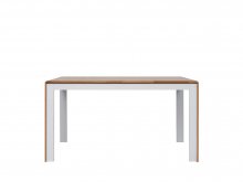 BARI стіл обідній STO/140BRW
ширина 140-180 см
Висота 75 см
Глибина 75 см
колір білий\дуб натуральний
матеріал дерево й МДФ