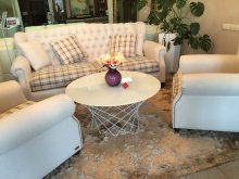 COLOMBES Стіл журнальний
ширина 100 см колір мокко
висота 40 см
глибина 100 см