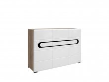 BYRON Комод широкий KOM3D2SW/11/15
Ширина 150 см
Висота 106 см
Глибина 42 см