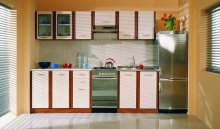 Кухня Nika 250,
фасад - SOFT,
колір - techno