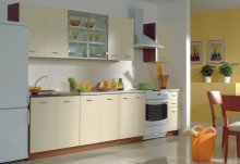 Кухня Nika 260,
фасад - TAFLA,
колір - ваніль