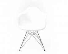 ICE Стілець (Білий)
Стілець виконаний з матового пластику. Ніжки стільця виконані з металу.
Габарити: 64х62х78 см