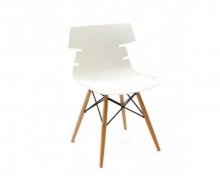 STORM Стул (Белый)
Стул выполнен из матового пластика. Ножки из твердого дерева и металла
Габариты: 50х45х81 см