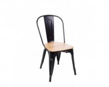 Стул AMELIA WOOD Черный.
Стул сделан из металла. Сидение - из натурального дерева. Эта модель предназначена для компактного хранения.
Габариты: 84х45х45 см