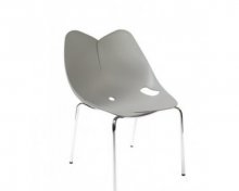 Стілець BUTTERFLY Сірий,чорний,білий.
Стілець виконаний з матового пластику. Ніжки із хромованого металу.
Габарити: 90х65х52 см