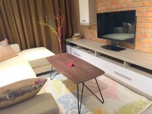 Стол журнальный LYON b  МДФ, сталь размеры 120*50*47*1.8 цвета: орех, венге